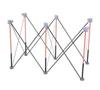 RASTKY Support de Support de Travail Pliant Portable Mécanique Efficace Établi Pliable de capacité de Charge de 600 Kg pour les Travailleurs de Chantier de Construction Matériau en Acier au Manganèse