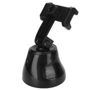 RASTKY Support de Téléphone Intelligent pour Suivi des Objets du Visage pour la Diffusion en Direct, Rotule Rotative à 360 Degrés pour iOS/, Intérieur et Extérieur, Matériau ABS (Black)