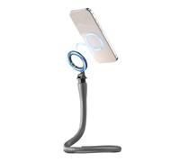 RASTKY Support de Téléphone Magnétique avec Support de Torsion Flexible, de Téléphone Librement Pliable et torsadé, adapté au de, de Bras Flexible avec (Gray)