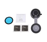 RASTKY Support de Téléphone Magnétique Pliable pour Voiture sous Vide | N52 Aimants Puissants Ventouse Lavable Bras Pliable à 4 Axes avec Tableau de Bord et Utilisation de Bureau pour Smartphones