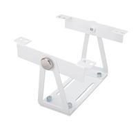 RASTKY Support de Ventilateur Polyvalent Pivotant à 360 Degrés, Ventilateurs d'ordinateur PC 120mm 140mm, Support de Ventilateur de Bureau, Robuste en Alliage d'aluminium (White)