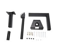 RASTKY Support Mural Télescopique pour Antenne Parabolique, Support Rotatif Réglable Extensible, Adaptateur de Tuyau Mural et de Toit, Points D'accès Câble pour Standard 4 4X Gen 3