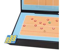 RASTKY Tableau Tactique Magnétique Inodore pour L'entraînement de Volley-ball de Basket-ball de Football, Conception Suspendue avec Insert de Stylo, PC Durable (Volley-)