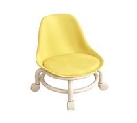 RASTKY Tabouret Bas Durable pour Enfants avec roulettes Tabouret Roulant Compact pour Un Mouvement Facile Escabeau pour Divers Espaces Éponge en Métal en Plastique Taille de 13,4 X 12,6 Pouces