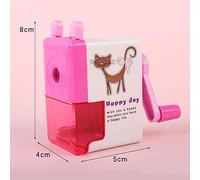 RASTKY Taille-crayon Portatif à Surface Brillante, Mini Forme Permettant D'économiser du Travail pour les Crayons de Couleur, les Ingénieurs, 3,5 X 3,1 X 1,8 Pouces pour les Projets Artistiques