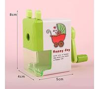 RASTKY Taille-crayon Portatif à Surface Brillante, Mini Forme Permettant D'économiser du Travail pour les Crayons de Couleur, les Ingénieurs, 3,5 X 3,1 X 1,8 Pouces pour les Projets Artistiques