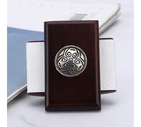 RASTKY Tampon de Sceau en Bois à Absorption D'encre pour Calligraphie à Séchage Rapide, Outil à Surface Lisse pour les Créations Artistiques, pour Artistes et Artisans, Matériau en Bois (BROWN)