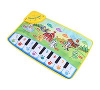 RASTKY Tapis de Piano pour Enfants, Tapis Musical coloré, Jouet Musical Léger pour Bébés avec des Sons d'animaux et des Mélodies, Idéal pour Améliorer Les Capacités Cognitives, Idéal pour Les