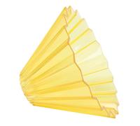 RASTKY Tasse à café Conique - Tasse à café Conique Réutilisable, Passoire Infusée, Cuisine - Réutilisable sans Papier (YELLOW)