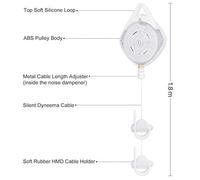 RASTKY Technologie de Réduction du Bruit VR Cable Manager pour Vive Rift S PS | Assemblage Facile | pour les événements de Présentation VR (C)