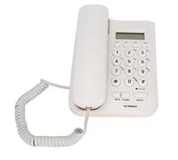 RASTKY Téléphone Semi-Mains Libres avec Fonction de Recomposition, Conception économe en énergie, 38 Groupes de Numéros de Téléphone Entrants, Idéal pour Le Bureau à Domicile et L'hôtel, Matériau