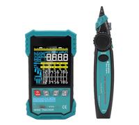 RASTKY Testeur de Câble Réseau RJ45 RJ11 Tracker de Fil CAT5 CAT6 avec Port Clignotant et Lumière LED pour les Installateurs de Réseau Test de Longueur de 400 M pour les Passionnés Couleur Noire