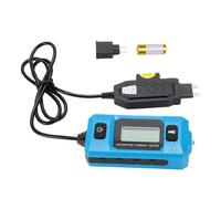 RASTKY Testeur de Courant de Fusible de Voiture 20 A, Détecteur de Circuit Automobile avec écran LCD pour les Mécaniciens et les Amateurs de Bricolage, Lumière LED Intégrée pour les Ateliers de (611)