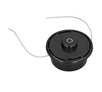 RASTKY Tête de en Plastique, Remplacement de Tête de Brosse en Nylon Résistant à L'usure pour Tondeuse de Jardin Noir 5.1x2.8"