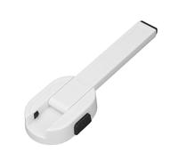 RASTKY Top Safety Verrou D'abattant de Toilette à L'épreuve des Bébés Protection des Animaux Domestiques Loquet de Toilette de sécurité pour Enfants Matériau Robuste Verrou de Siège de pour les