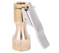 RASTKY Tout en Cuivre Clamp/Holder Mandrin D'air Clamp/Holder de Valve Connecteur Buse de Pompe Installation Facile 2 Pièces Accessoire de Vélo pour Vélos, Voitures, Motos, Véhicules Tout-terrain,