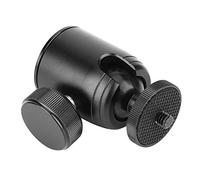 RASTKY Trépied Portable à Mini Rotule Rotatif à 360 ° pour Appareil Photo, Alliage D'aluminium Noir Antidérapant 1,38 X 1,38 X 2,28 Pouces pour la Prise de Vue Vidéo Panoramique