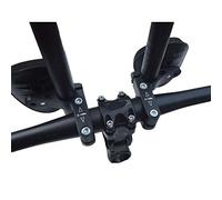 RASTKY TT Guidon Aero Bars Réglable Triathlon Cyclisme Repose-vélo Guidon pour Se Détendre Cyclisme Longue Distance Alliage D'aluminium Convient pour 3 Articles Taille du 31,8 Mm Lot de 2 (Comme