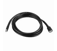 RASTKY Tuyau de Nettoyage de Voiture Flexible Haute Pression 5800PSI pour K2 K3 6M, PVC Noir + Acier Inoxydable, 40MPa, Lance M14 X M22 pour le Nettoyage de Voiture (6M)