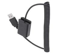 RASTKY USB à FW50 Batterie Factice du Décodeur Complet, Fiche et Jeu, Compatible avec la Caméra, Protection Multiple, Alimentation Externe, Plastique, Court-Circuit sur la Tension sur