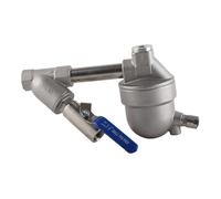RASTKY Vanne de Drainage Pneumatique sans Consommation en Acier Inoxydable pour Réservoir de Gaz, Choix Idéal pour les équipements à Air comprimé de Nouvelle Génération, pour Vanne de Drainage de
