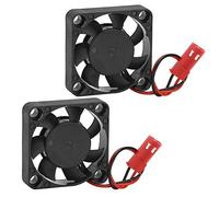 RASTKY Ventilateur de Refroidissement 2 Pièces Petit Ventilateur de Dissipateur de Chaleur, Mini Refroidisseur de Processeur Silencieux pour une Dissipation Thermique Efficace, adapté pour