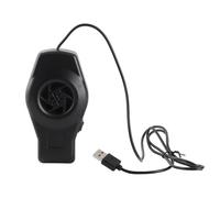 RASTKY Ventilateur de Refroidissement D'aquarium à Interface USB, Mini Ventilateur Compact et Puissant pour Un Refroidissement Efficace, Idéal pour Les Petits Cylindres de Moins de 20 L (Black)