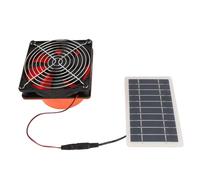 RASTKY Ventilateur D'extraction à énergie Solaire, 10W, économe en énergie, pour Greniers, Bateaux, Panneau Solaire