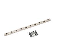 RASTKY Voie de Guidage Coulissante Linéaire Miniature, Petite Taille, Haute Précision, Performances Stables pour Machine CNC Ender 3, Mini Guide de Rail Linéaire (200mm)