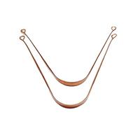 Rastogi Handicrafts Lot de 2 nettoyeurs de langue en cuivre pour adultes extrêmes