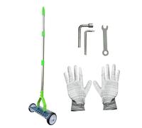 Rastrello Per Prato | Manico Regolabile Attrezzatura Per Pulizia Giardino - Rastrello Manuale Per Rimozione Feltro Da Prato | Per Giardino Cortile Aia, Raccolta Foglie Detriti