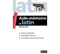 Maurice Rat – Aide-mémoire de latin – Petites références – Broché