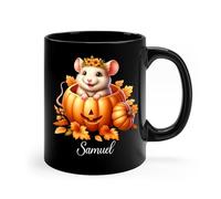 Rat Automne Mug Durable Tasse À Thé Drôle Tasse À Café Idée Cadeau Pour Pâques Anniversaire Collègue 330 Ml