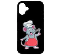 Rat Cuisiner Toque de Chef Cuillère Coque pour iPhone 16 Plus