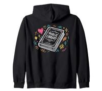 Rat de bibliothèque de bibliothèque publique pour lecteurs Sweat à Capuche