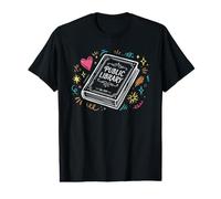 Rat de bibliothèque de bibliothèque publique pour lecteurs T-Shirt Graphique avec Valeur