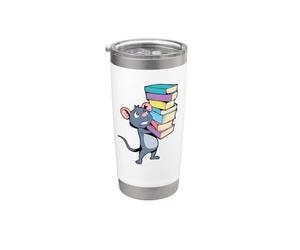 Rat de bibliothèque Gobelet isotherme en acier inoxydable double paroi