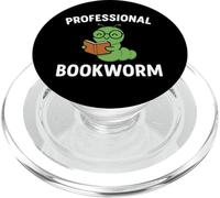 Rat de bibliothèque Professionnel - Livre de Lunettes pour Amoureux de la Lecture PopSockets PopGrip pour MagSafe