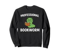 Rat de bibliothèque Professionnel - Livre de Lunettes pour Amoureux de la Lecture Sweatshirt