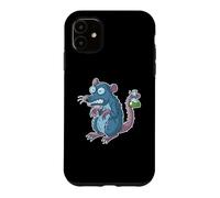 Rat de Laboratoire avec Produits Chimiques et Tube à essai Nerd Coque pour iPhone 11
