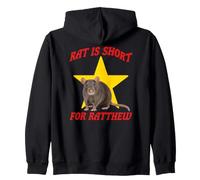 Rat est l'abréviation de Ratthew Funny Matthew Sweat à Capuche
