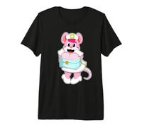 Rat Infirmiere Trousse de Premiers Secours T-Shirt Haut de Gamme