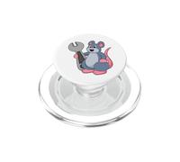 Rat Mecanicien Clé à molette Atelier PopSockets PopGrip pour MagSafe