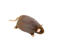 Rat Plush, Soft Stuffed Animal with Ultra-Soft Cozy Fabric, Large Size Fluffy, Realistic Cute Rats Pillow, Perfect for Bed Sofa and Warm Home Room Decor (Brown,Total Length 55cm)