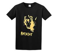 Ratatat Band Logo T-Shirt Graphic Tee for Men Shirt Black M