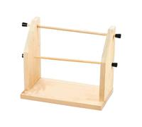 Ratch de fils fait à la main: support rotatif, étagère en fibre sûre | Support de balle artisanal, ensemble de coutures efficaces, pour les amateurs d'artisanat, les amateurs de tricot adec