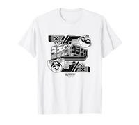 Ratchet and Clank Black and White Faces with Logo Video Game T-Shirt