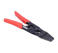 Ratchet Crimping Pliers HS - 6L | 0.5-6mm² Terminal Crimper Tool for Industrial Electrical Work | Ergonomic Hand Tool with Quick Release Lever/Wire Stripper/DIY Supplies