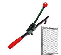 Ratchet Fence Puller - Heavy Duty Base, Angled Stretcher Tool, High Tension | Woven Wire Fence Puller Tool Ratchet Fence Puller Heavy Homeowners Farmers Ranchers Backyard Farm Garden Playground Enclosure