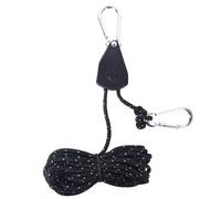 Ratchet Rope Tie Down - Heavy Strength Lock Strap, Adjustable Cargo Fastener, Lashing Tool | Secure Tie Downs for Truck Hauling, Garage Storage, Tent Setup, Grow Light Support, Outdoor Transpo